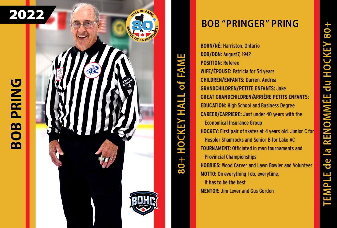 2022 – Bobby Pring